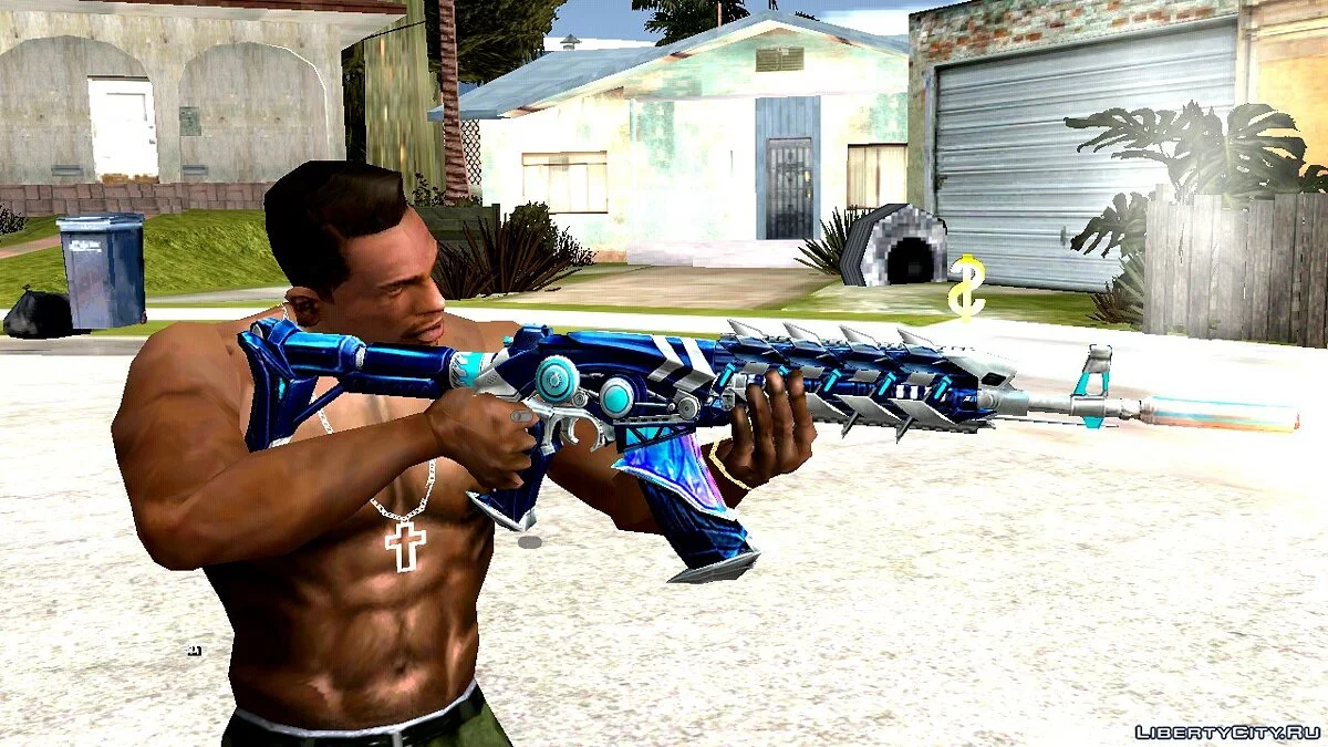 Crossfire's AK-47 Broken Ice / GTA San Andreas (iOS, Android)