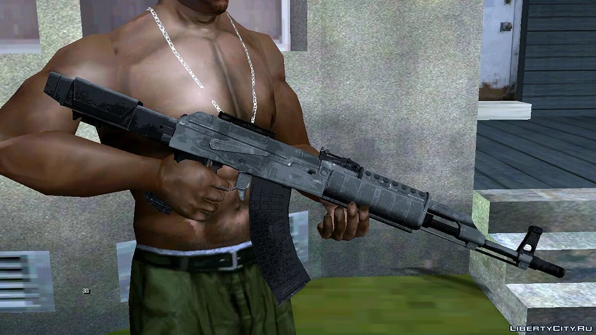 AK-47 Modern / GTA San Andreas (iOS, Android)