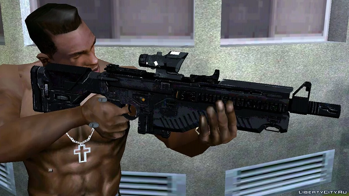 Kusanagi ACR-10 Assault Rifle / GTA San Andreas (iOS, Android)