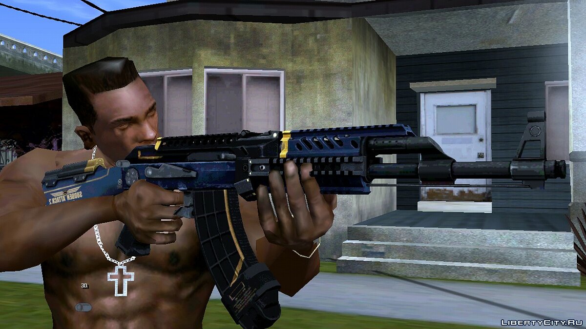AK-47 из Sudden Attack 2 для GTA San Andreas (iOS, Android) - Картинка #2
