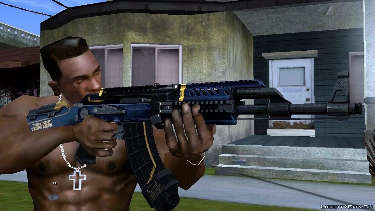 AK-47 из Sudden Attack 2 / GTA San Andreas (iOS, Android)