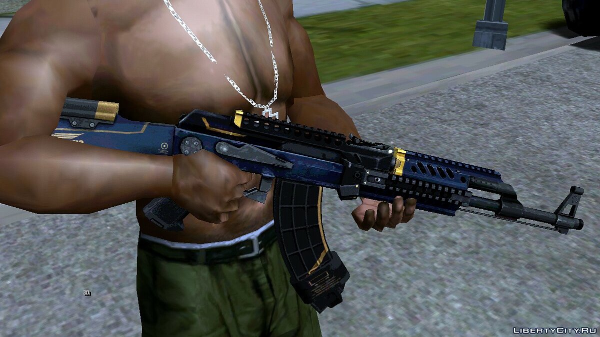 AK-47 из Sudden Attack 2 для GTA San Andreas (iOS, Android) - Картинка #1