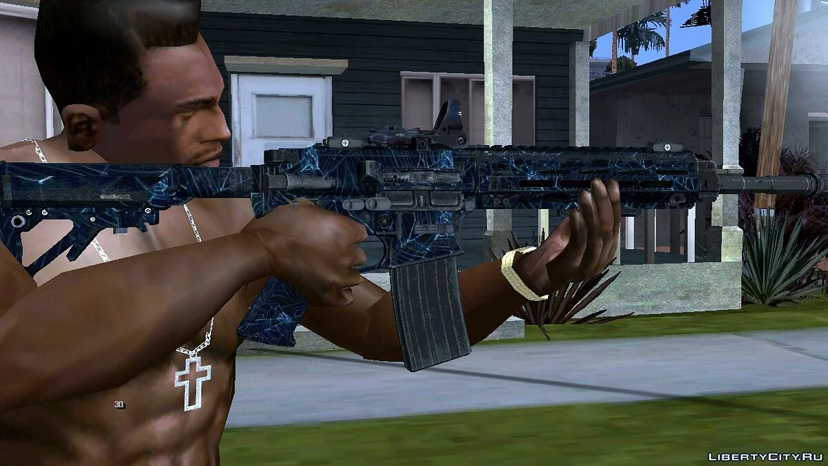 M4A1 Tech Custom / GTA San Andreas (iOS, Android)