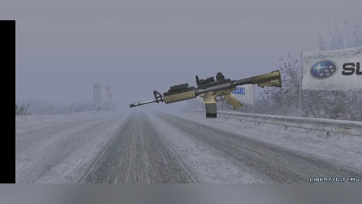 M4 из Call Of Duty / GTA San Andreas (iOS, Android)