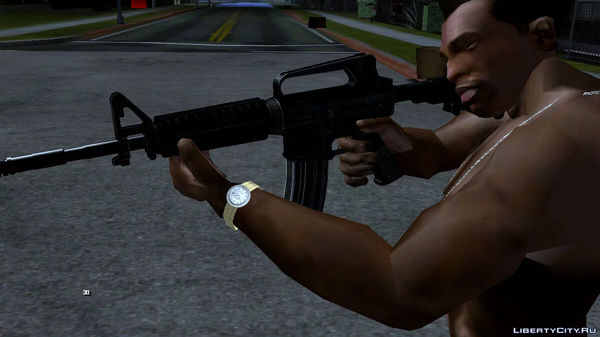 Качественная винтовка M4 / GTA San Andreas (iOS, Android)