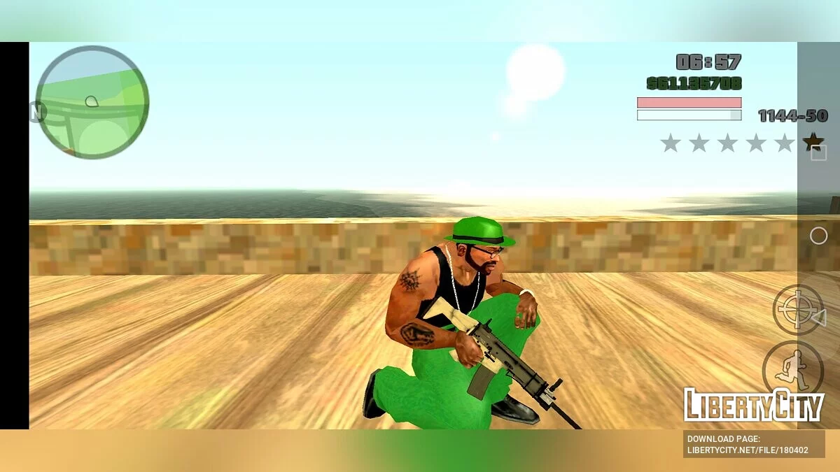 FN Scar из Left 4 Dead 2 / GTA San Andreas (iOS, Android)