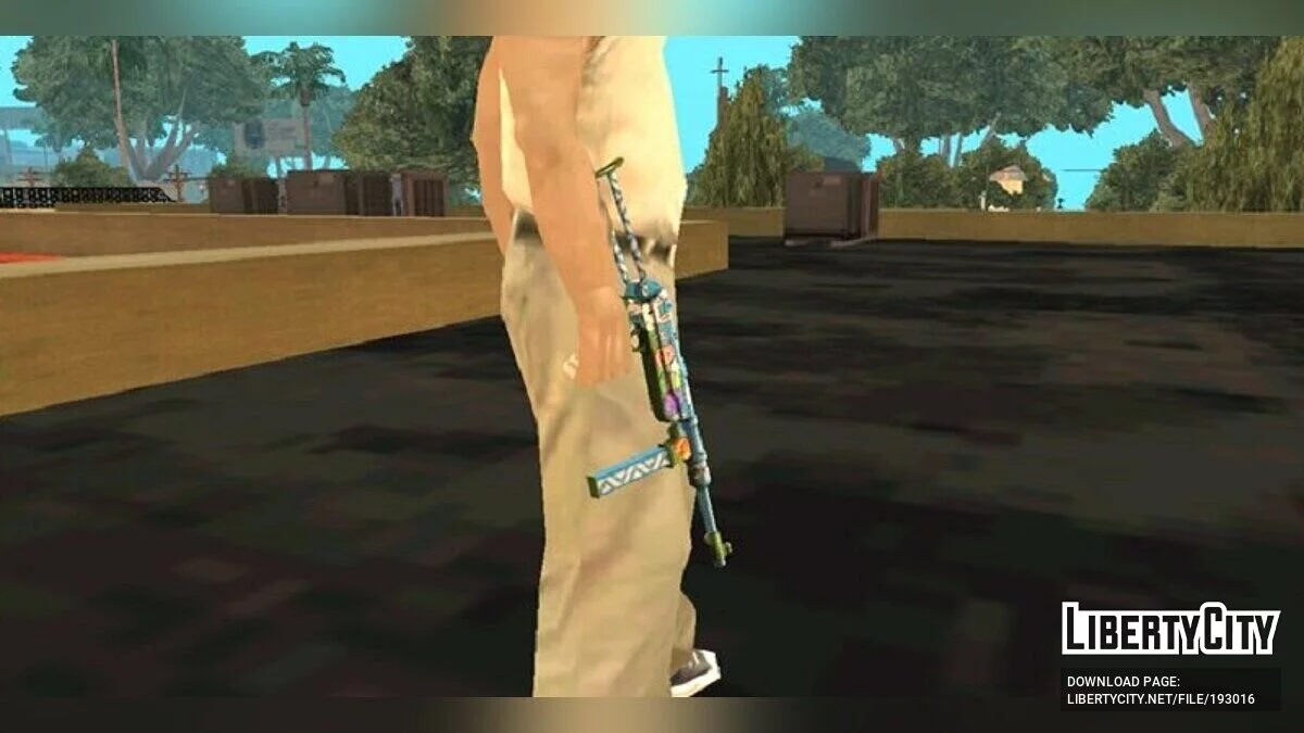 MP40 Bunny из Free Fire / GTA San Andreas (iOS, Android)