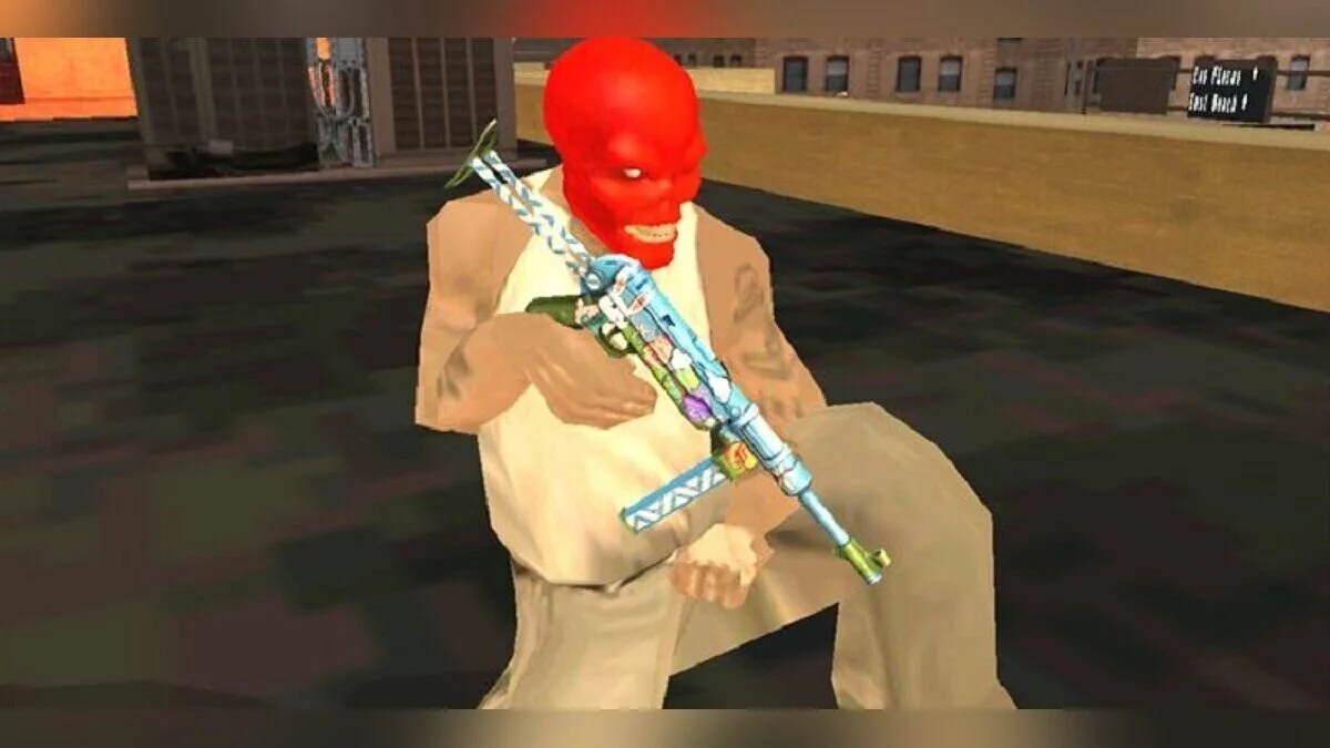 MP40 Bunny из Free Fire / GTA San Andreas (iOS, Android)