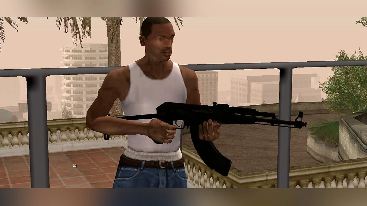AK Alongada (только DFF) / GTA San Andreas (iOS, Android)