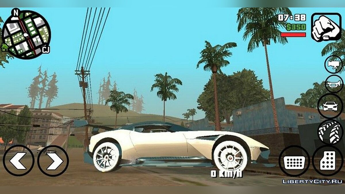 Aston Martin Vulcan для GTA San Andreas (iOS, Android) - Картинка #4