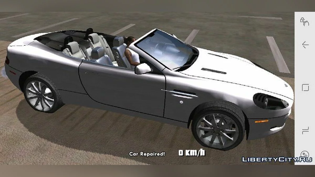 Aston Martin DB9 for Mobile / GTA San Andreas (iOS, Android)