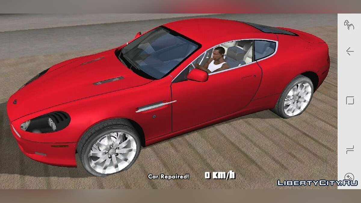 Aston Martin DB9 for Mobile для GTA San Andreas (iOS, Android) - Картинка #1