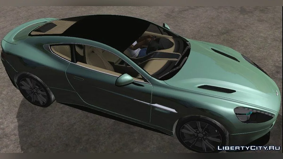 2012 Aston Martin Vanquish / GTA San Andreas (iOS, Android)