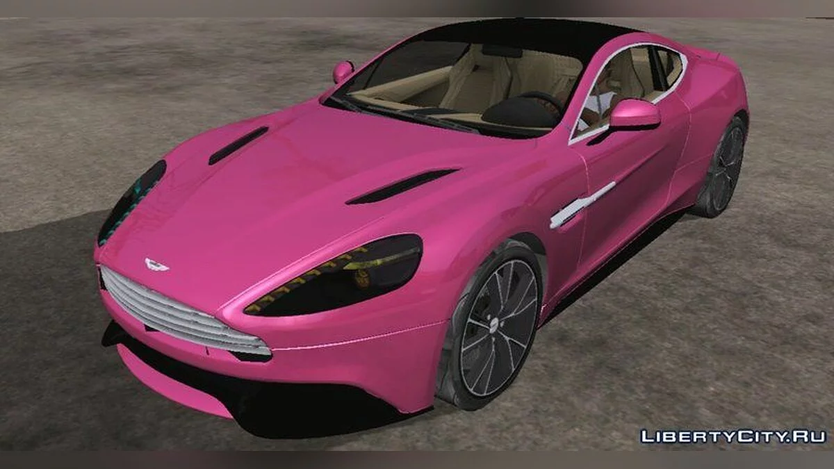 2012 Aston Martin Vanquish / GTA San Andreas (iOS, Android)