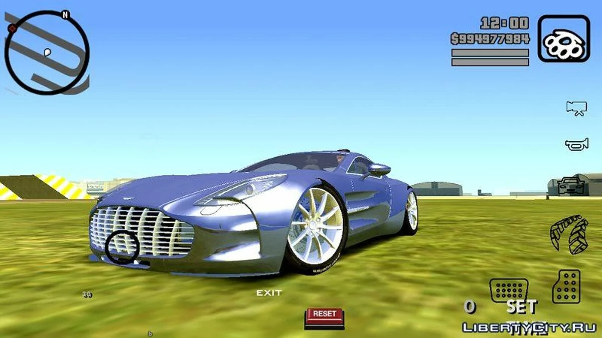 Aston Martin One 77 / GTA San Andreas (iOS, Android)