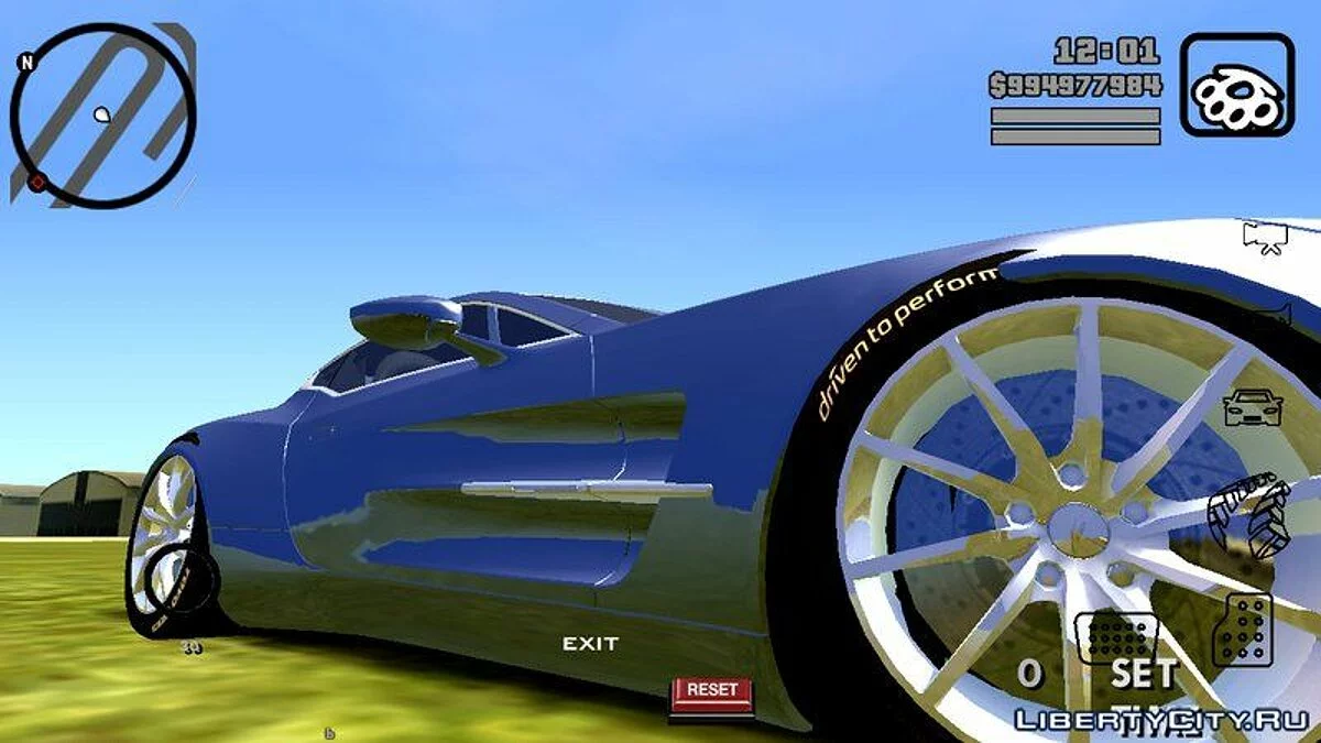 Aston Martin One 77 / GTA San Andreas (iOS, Android)
