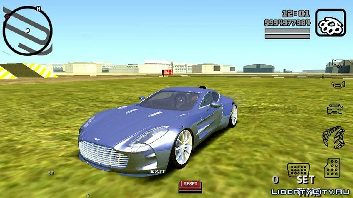 Aston Martin One 77 / GTA San Andreas (iOS, Android)