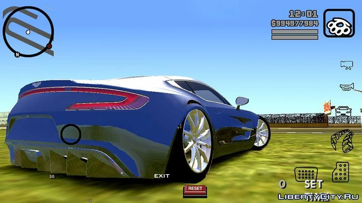 Aston Martin One 77 / GTA San Andreas (iOS, Android)
