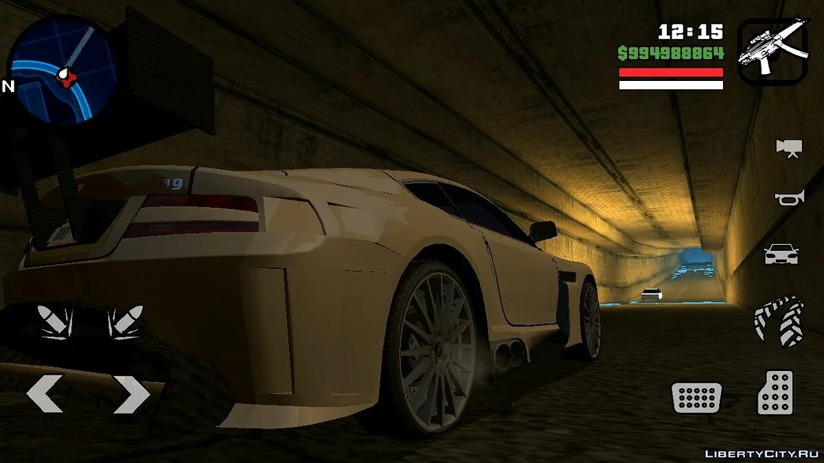 Ronnie's Aston Martin DB9 из NFS:MW / GTA San Andreas (iOS, Android)