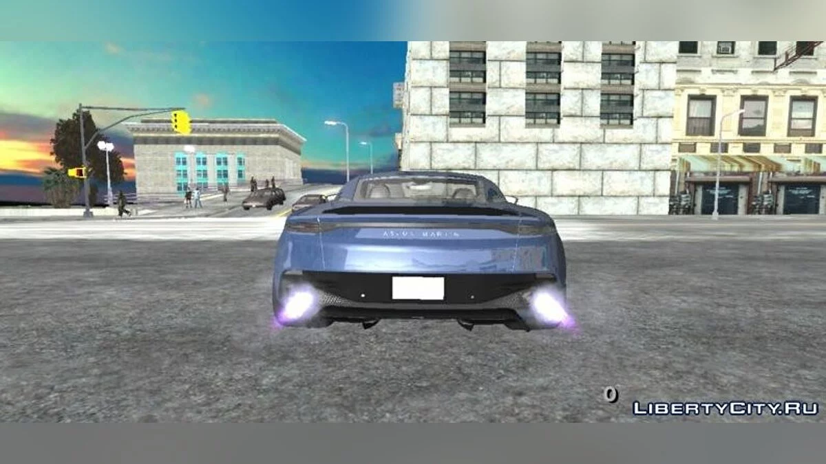 Astron Martin DBS Superleggera 2019 / GTA San Andreas (iOS, Android)