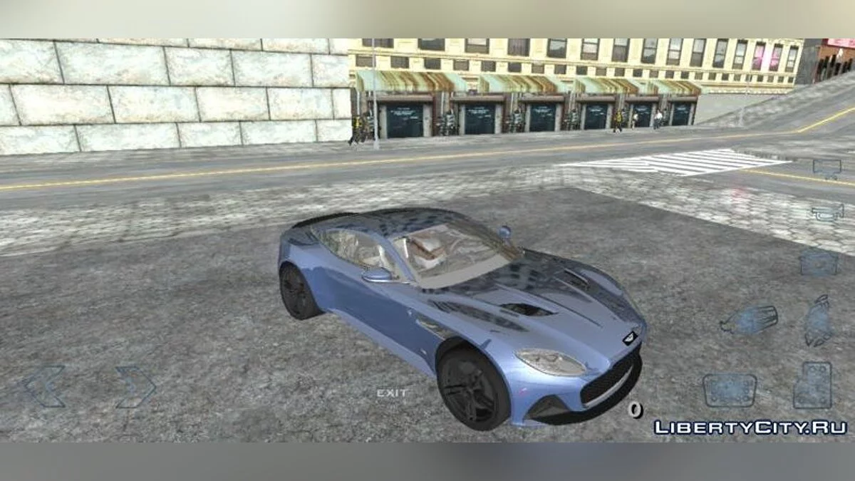 Astron Martin DBS Superleggera 2019 / GTA San Andreas (iOS, Android)
