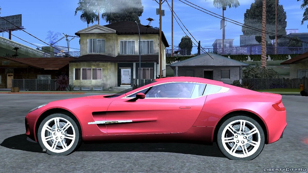 Aston Martin One-77 / GTA San Andreas (iOS, Android)