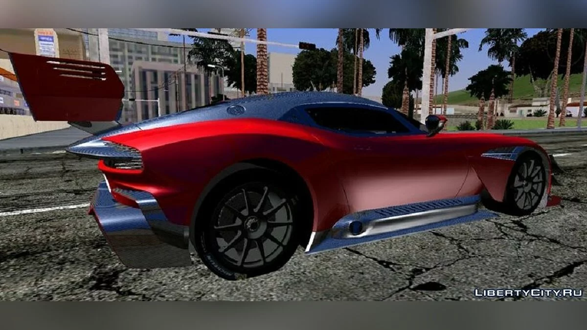 Aston Martin AMR PRO / GTA San Andreas (iOS, Android)