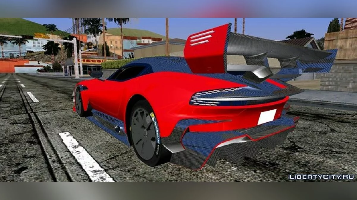 Aston Martin AMR PRO / GTA San Andreas (iOS, Android)