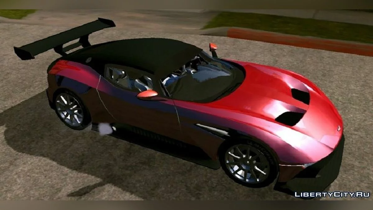 Aston Martin Vulcan 2016 / GTA San Andreas (iOS, Android)