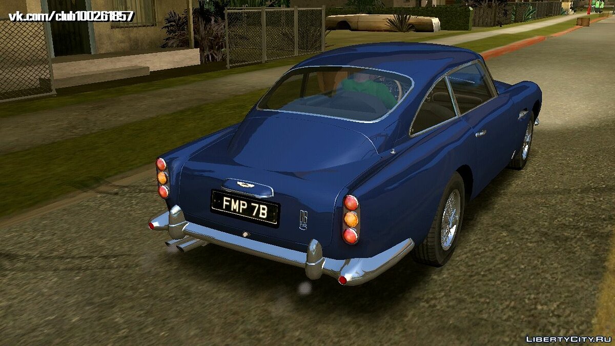 Скачать Aston Martin DB5 Agent 007 для GTA San Andreas (iOS, Android)