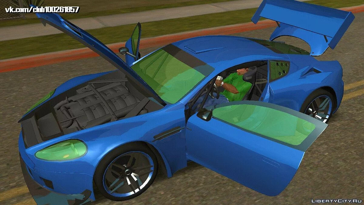 Aston Martin Racing DBRS9 GT3 (только DFF) / GTA San Andreas (iOS, Android)