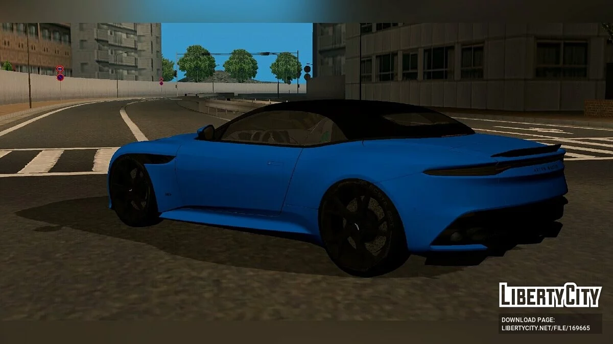 2021 Aston Martin DB11 Superleggera Volante / GTA San Andreas (iOS, Android)