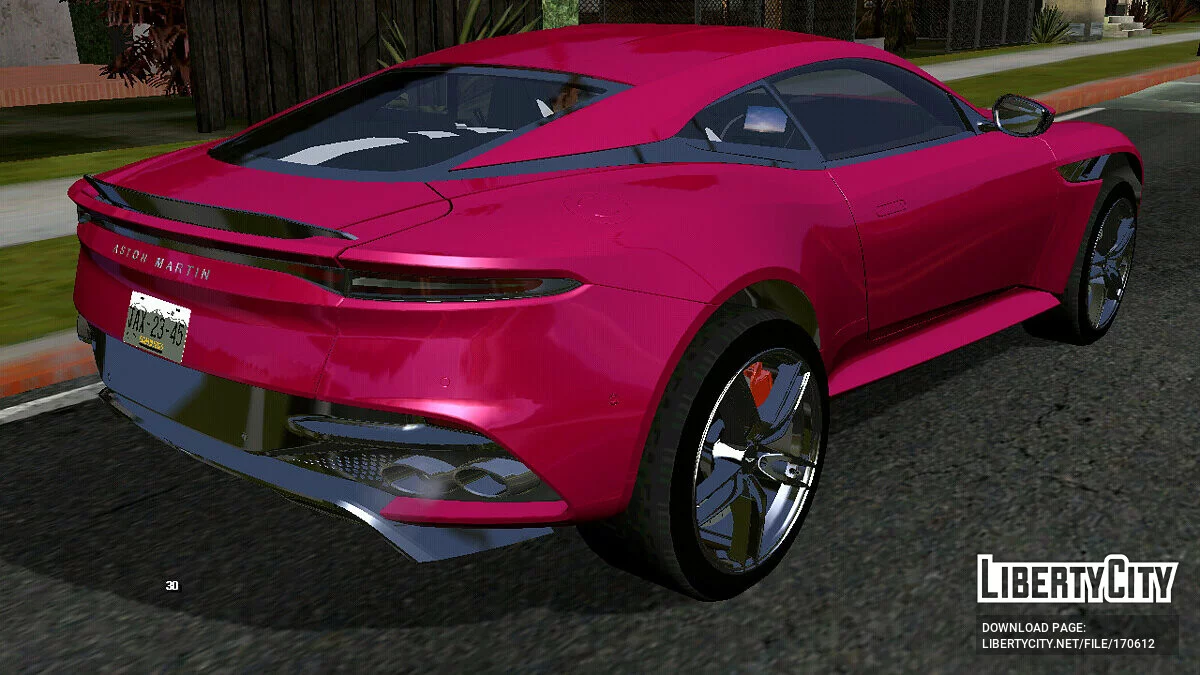 Aston Martin DBS Superlaggera (только DFF) / GTA San Andreas (iOS, Android)