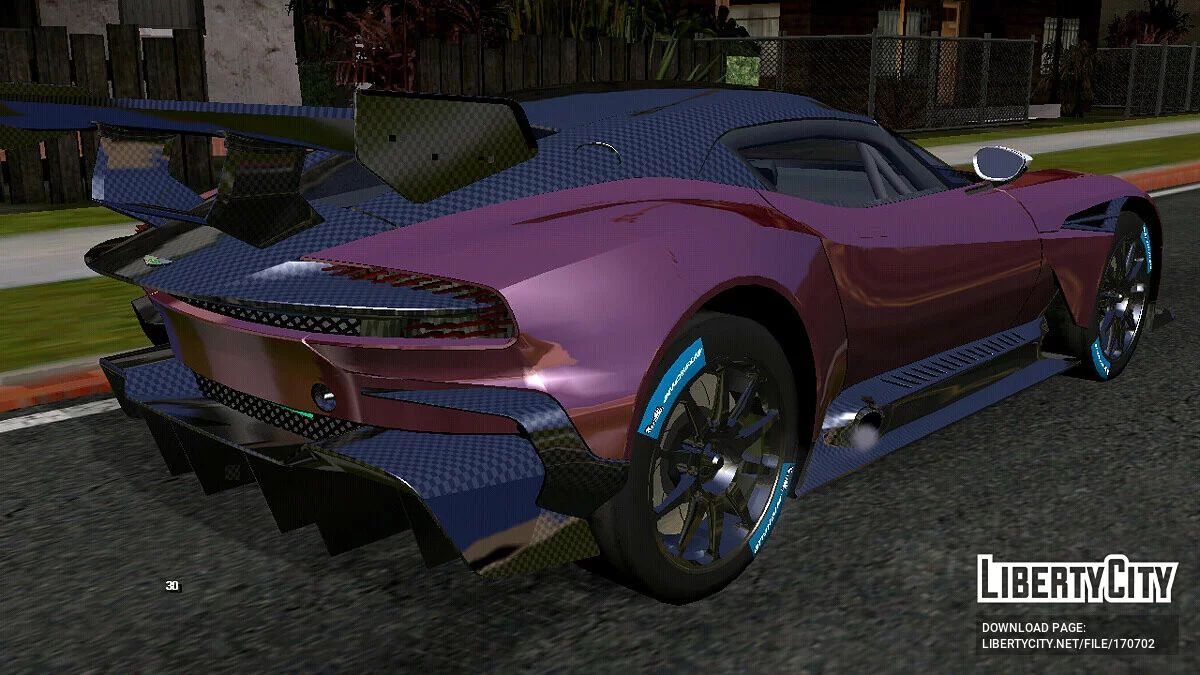 Aston Martin Vulcan (только DFF) / GTA San Andreas (iOS, Android)