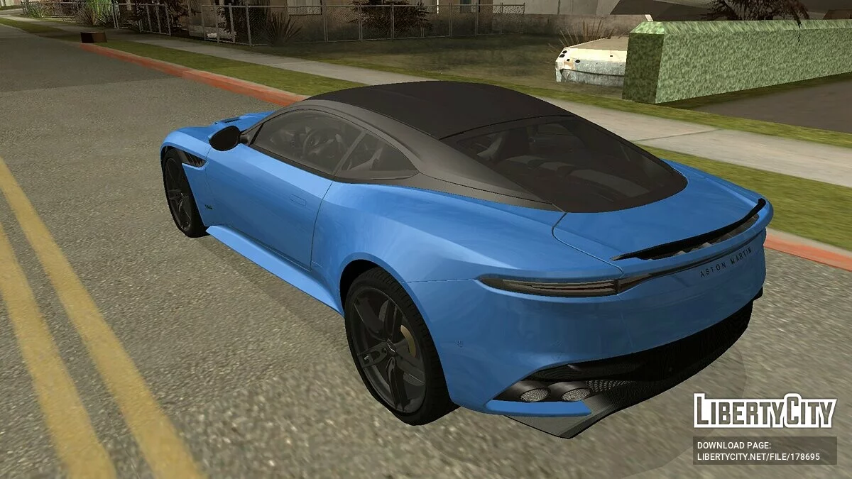 Aston Martin DBS Supperleggera / GTA San Andreas (iOS, Android)