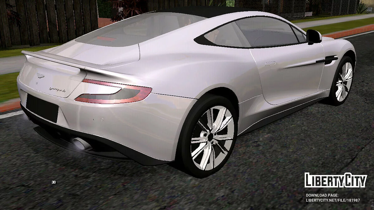 Aston Martin Vanquish 2011 (только DFF) / GTA San Andreas (iOS, Android)