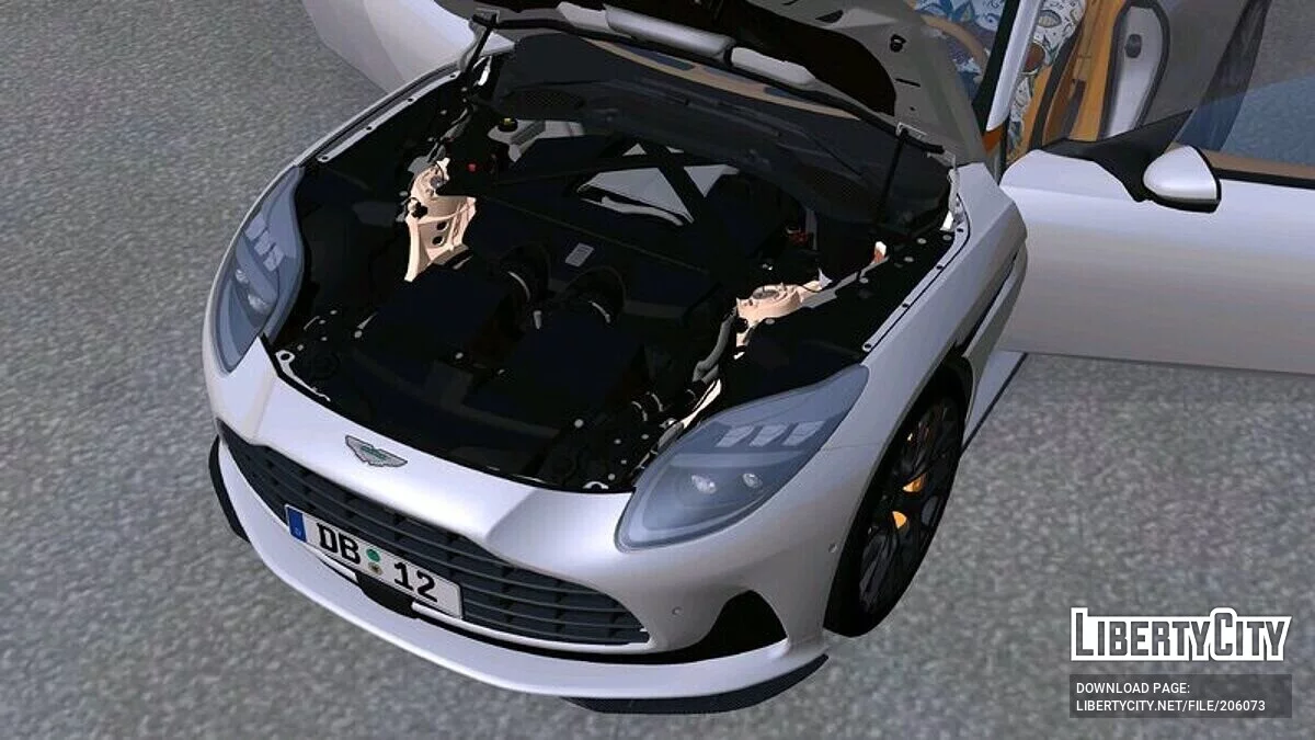 Aston Martin DB12 2023 / GTA San Andreas (iOS, Android)
