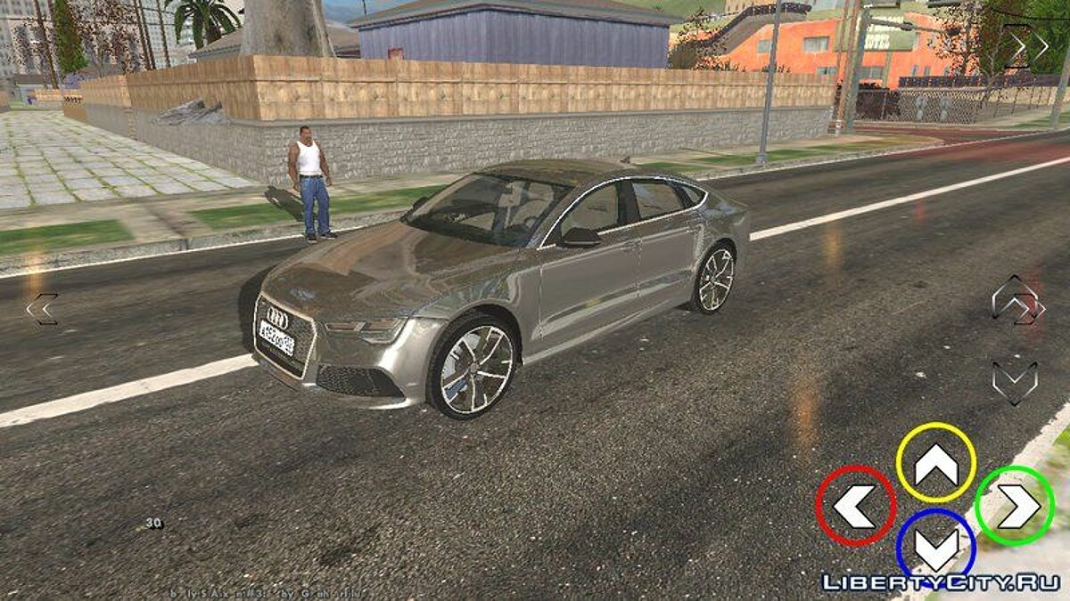 Скачать Audi RS 7 для GTA San Andreas (iOS, Android)