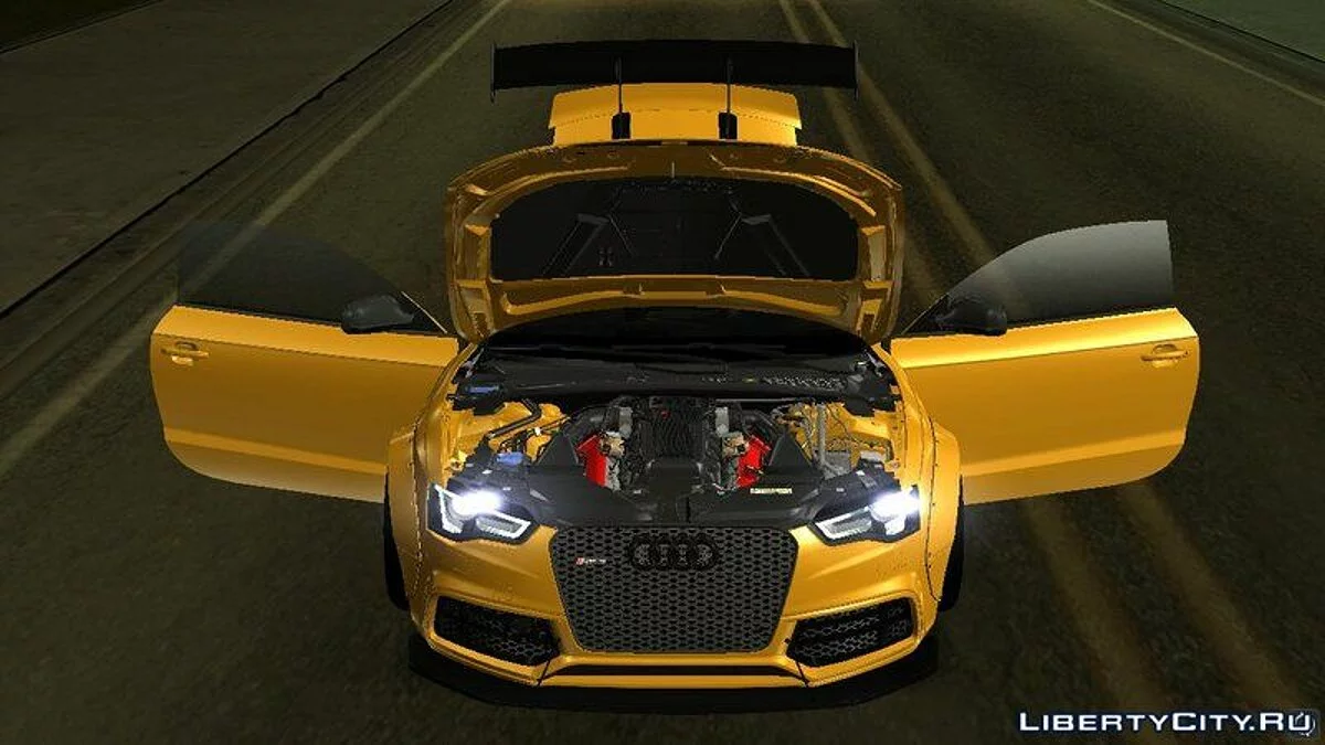 Audi RS5 Coupe Liberty Walk / GTA San Andreas (iOS, Android)
