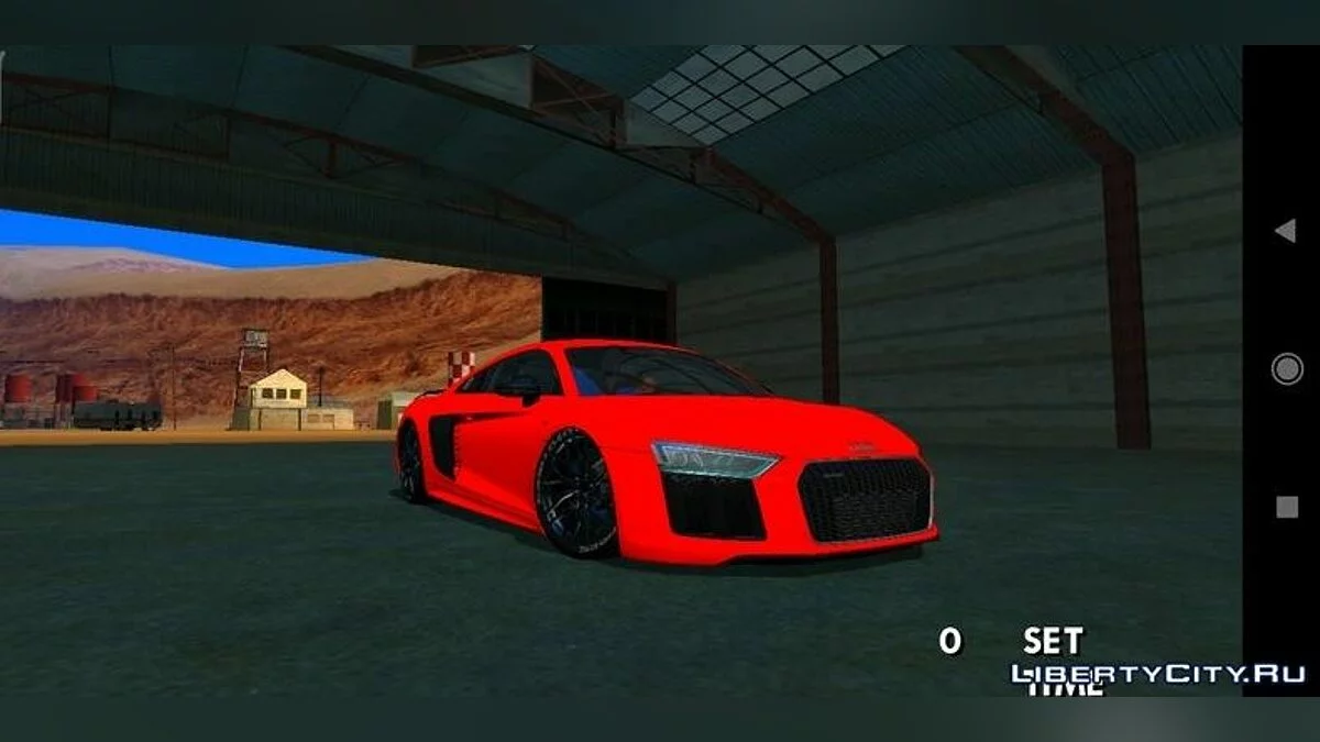 Audi R8 V10+ stock/camo / GTA San Andreas (iOS, Android)