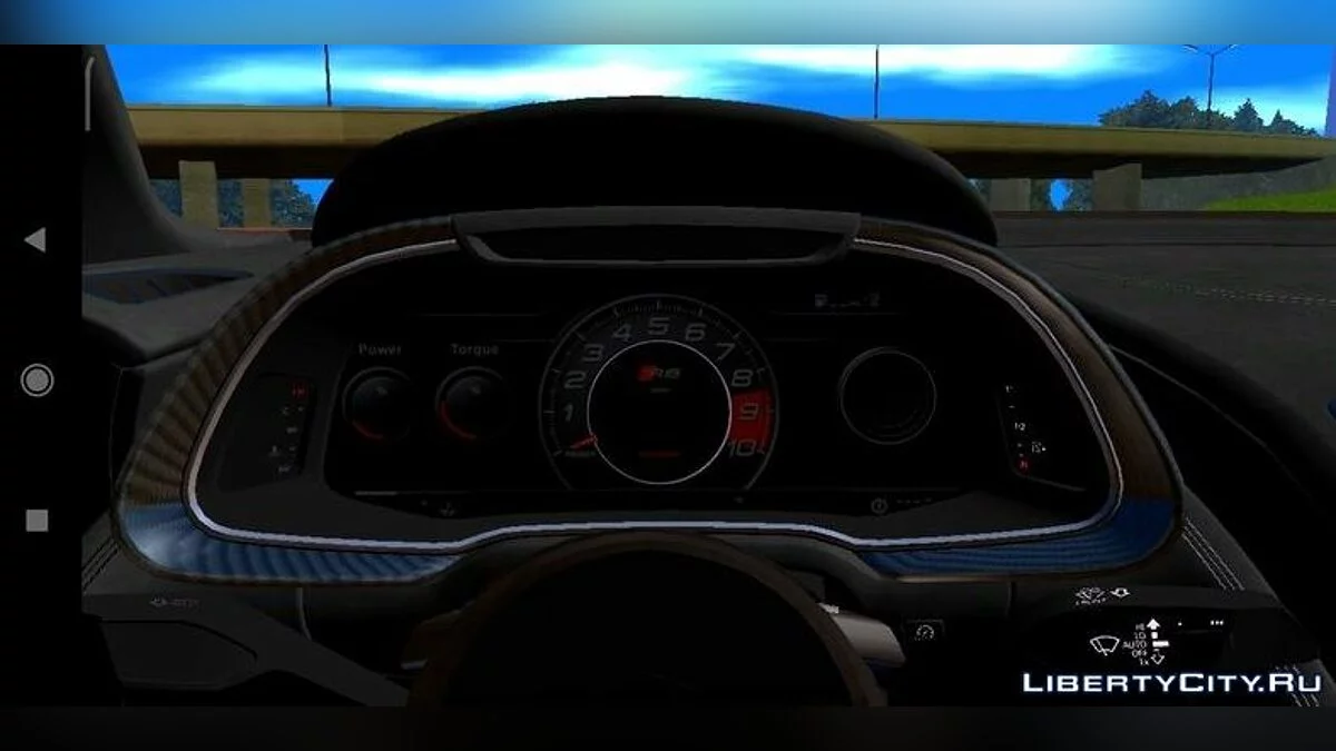 Audi R8 V10+ stock/camo / GTA San Andreas (iOS, Android)
