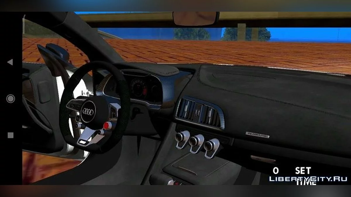 Audi R8 V10+ stock/camo / GTA San Andreas (iOS, Android)