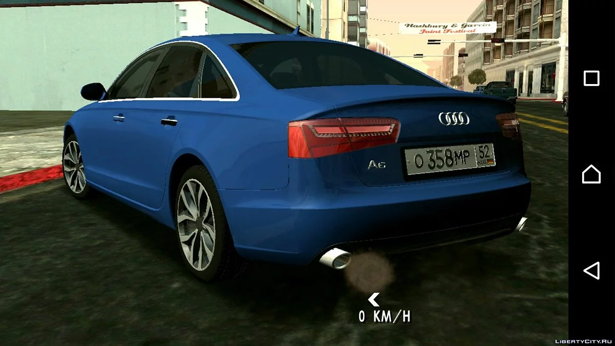 Audi A6 2012 (только DFF) / GTA San Andreas (iOS, Android)