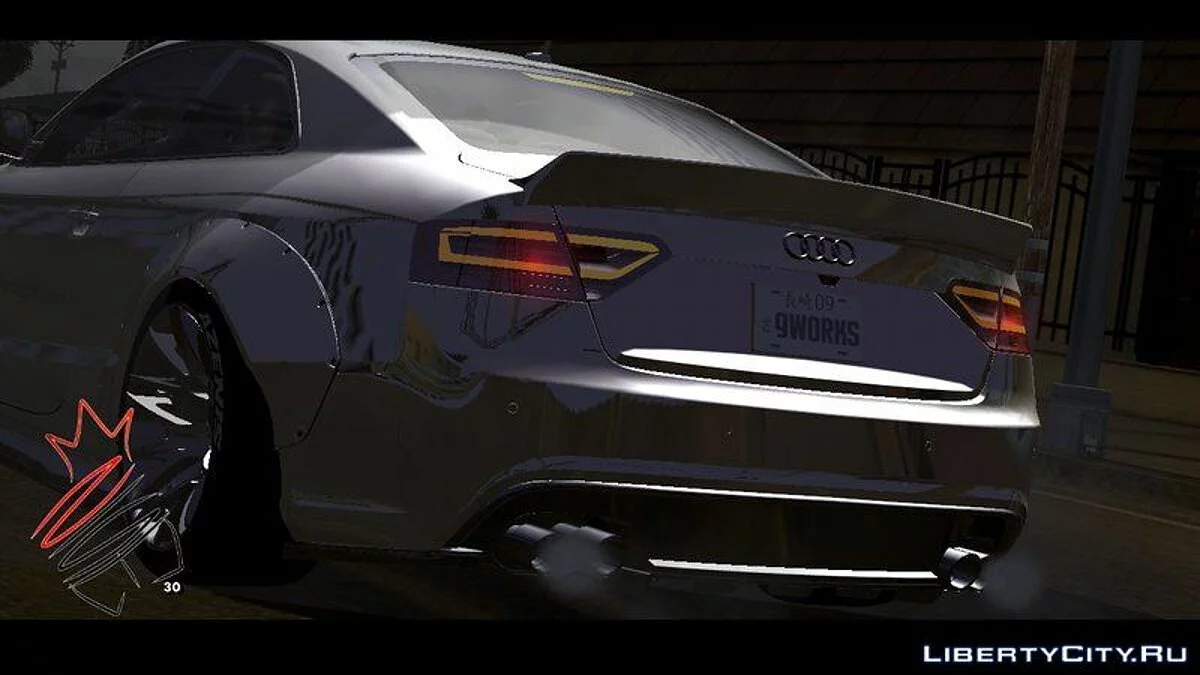Audi RS5 Coupe LibertyWalk / GTA San Andreas (iOS, Android)