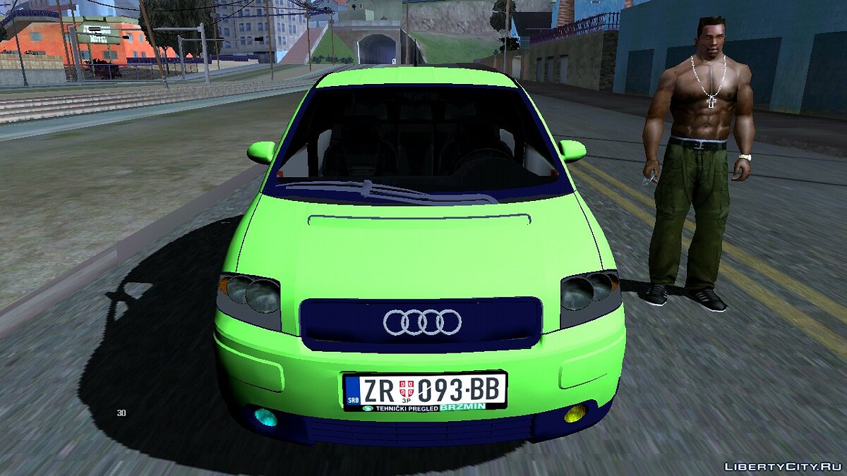 Скачать 1999 Audi A2 1.4 TDI для GTA San Andreas (iOS, Android)