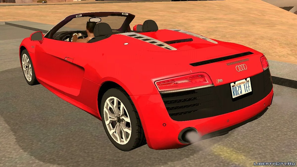 Audi R8 V10 Spyder 2014 / GTA San Andreas (iOS, Android)