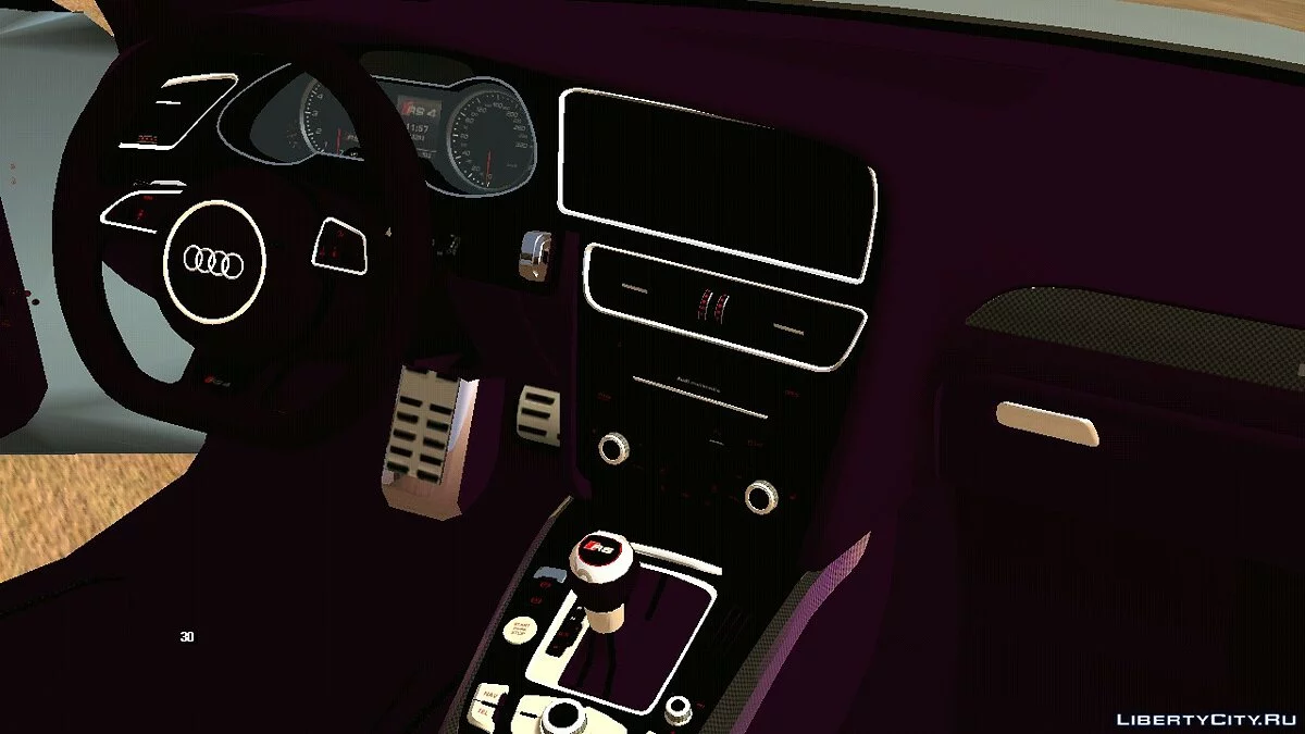 2013 Audi RS4 Avant / GTA San Andreas (iOS, Android)