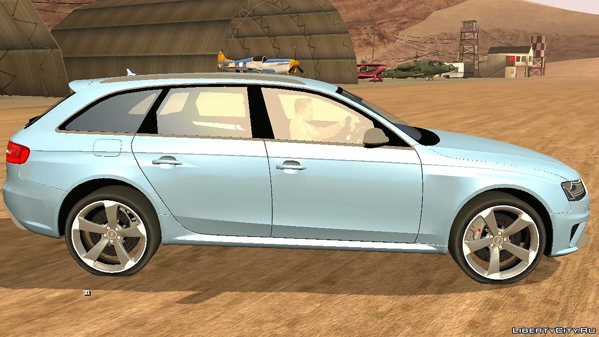 2013 Audi RS4 Avant / GTA San Andreas (iOS, Android)