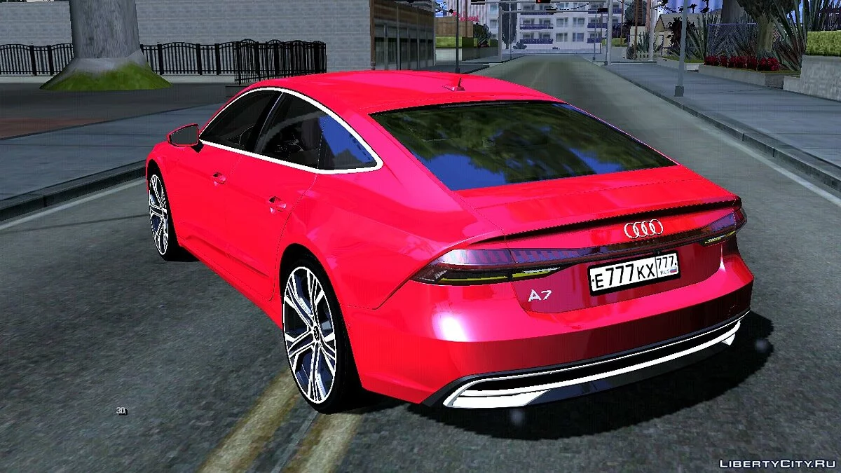Audi A7 2019 (только DFF) / GTA San Andreas (iOS, Android)