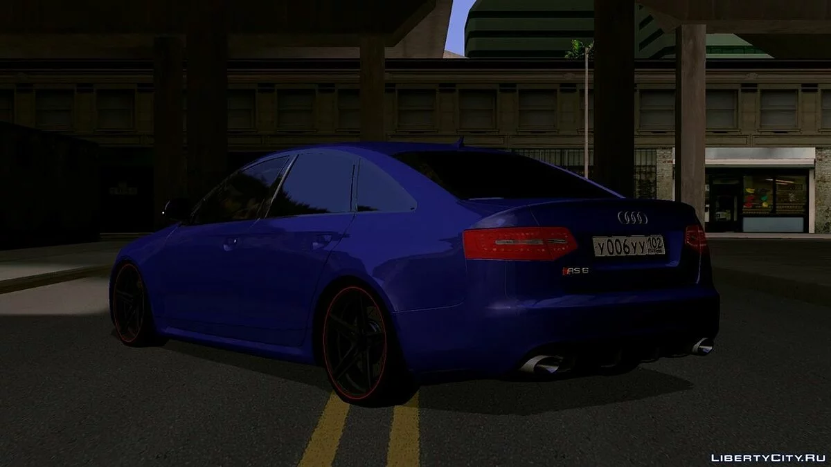 Audi RS6 / GTA San Andreas (iOS, Android)